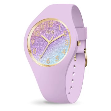 Montre Ice Watch glitter Femme Lilac Cosmic