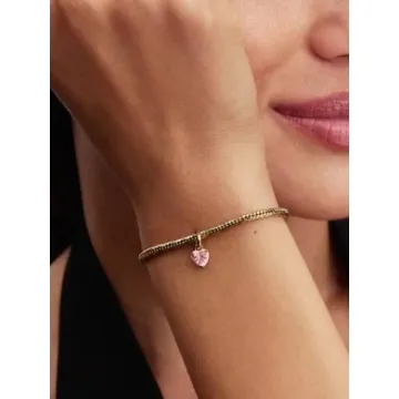 Mini Charm Pendant Cœur Chakra Rose Pandora