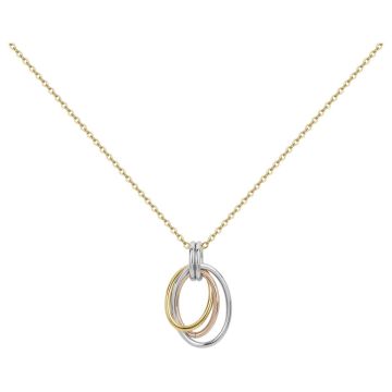 Phebus Acier - Collier Acier Et Pvd -42+3Cm