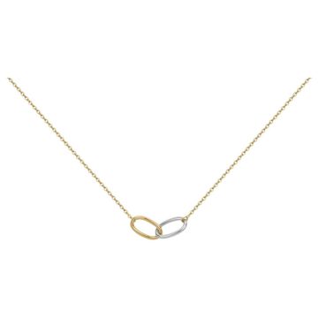 Phebus Acier - Collier Acier Et Pvd-42+3Cm