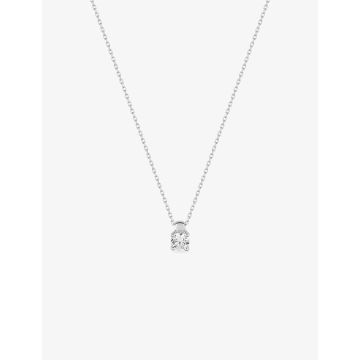 Collier Pendentif Zirconium Or 9ct