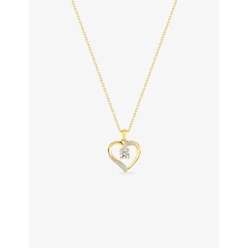 Collier Oxyde Blanc Bicolore 42 Cm