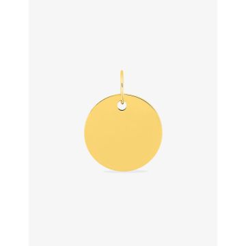 Pendentif Plaque Or 9ct Jaune