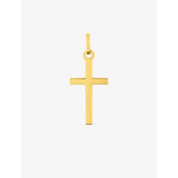 Croix Tout Métal Or Jaune