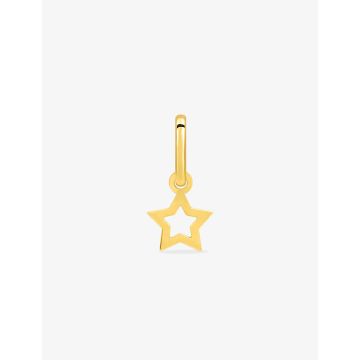 Pendentif Breloque Étoile Or Jaune
