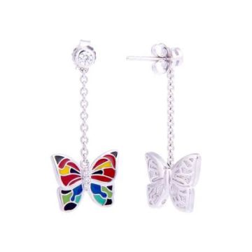 Boucles Oreilles Argent 925 + Oxydes