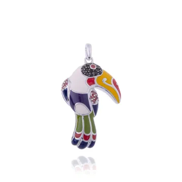 Pendentif Argent 925 Oxydes Zirconium