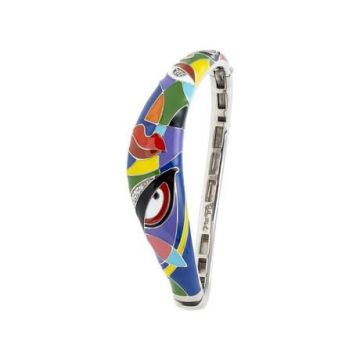 Jonc Malaga Argent 925 + Oxydes