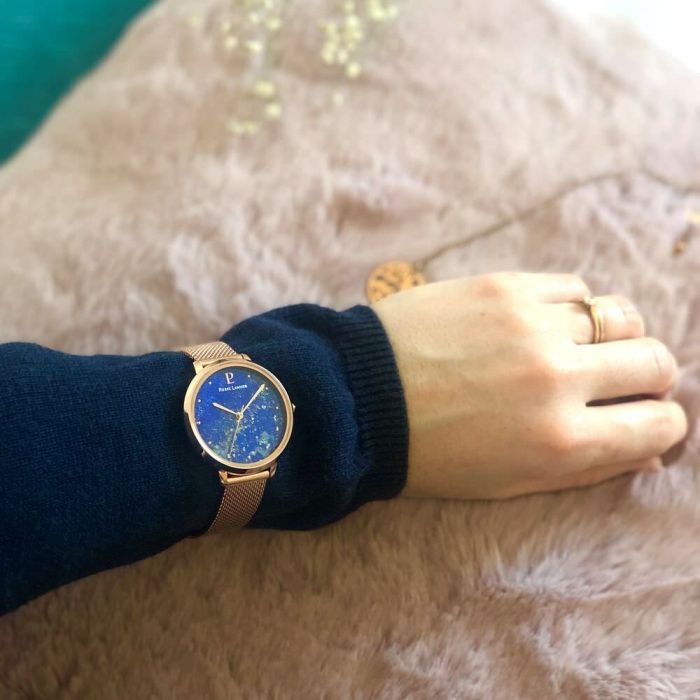 Bracelet de montre femme en métal doré larg 13 mm longueur 16,8 cm neuf