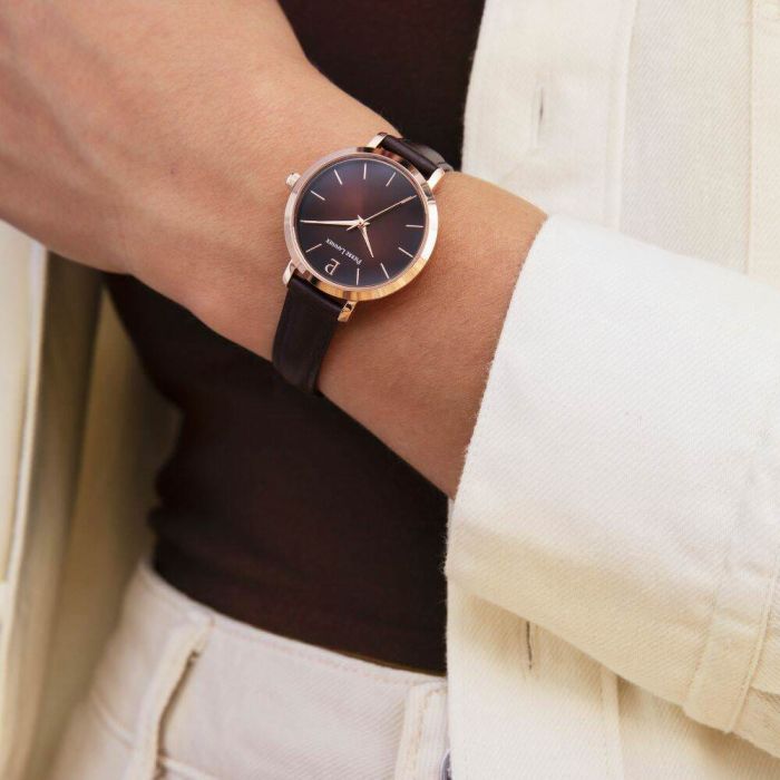 Rouleau à Montres En Cuir OleksynPrannyk Chocolat Foncé : Le Voyage Chic Et Protégé Pour Tes Plus Belles Montres !