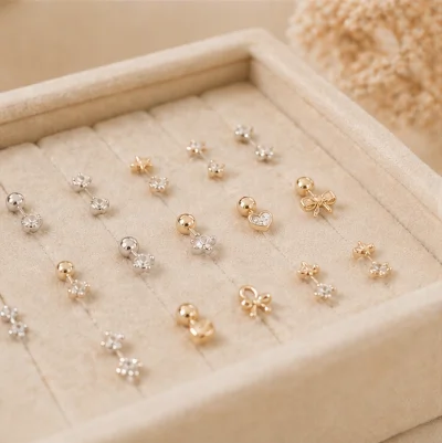 Boucles d'oreilles or